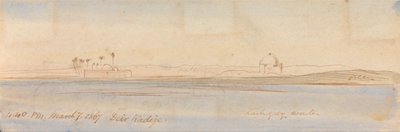 Deir Kadige by Edward Lear